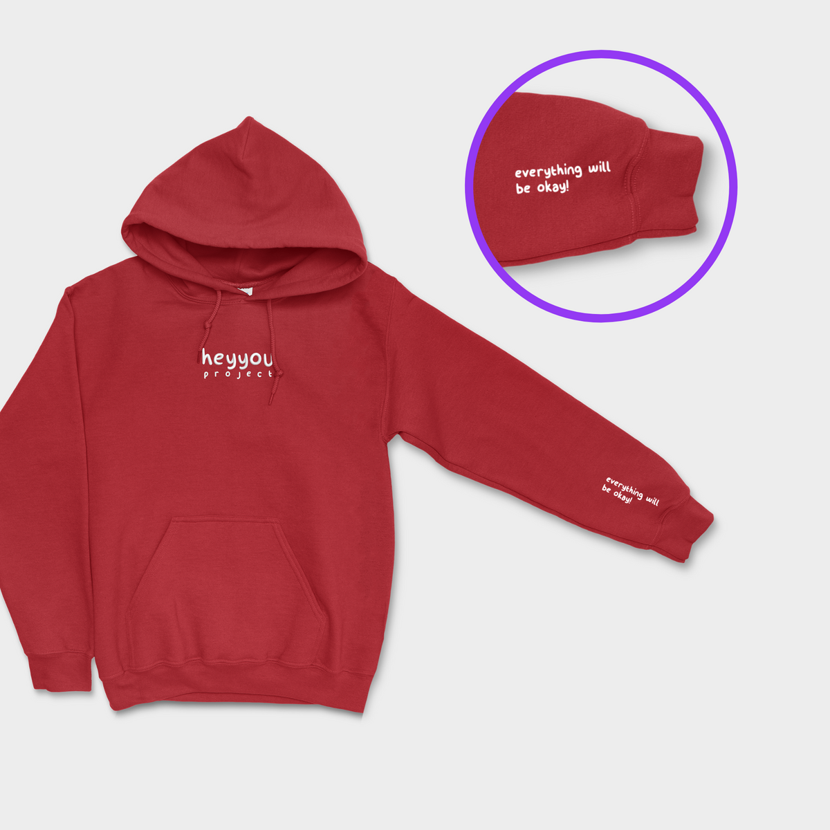Everything Will Be Okay Men Sweatshirt